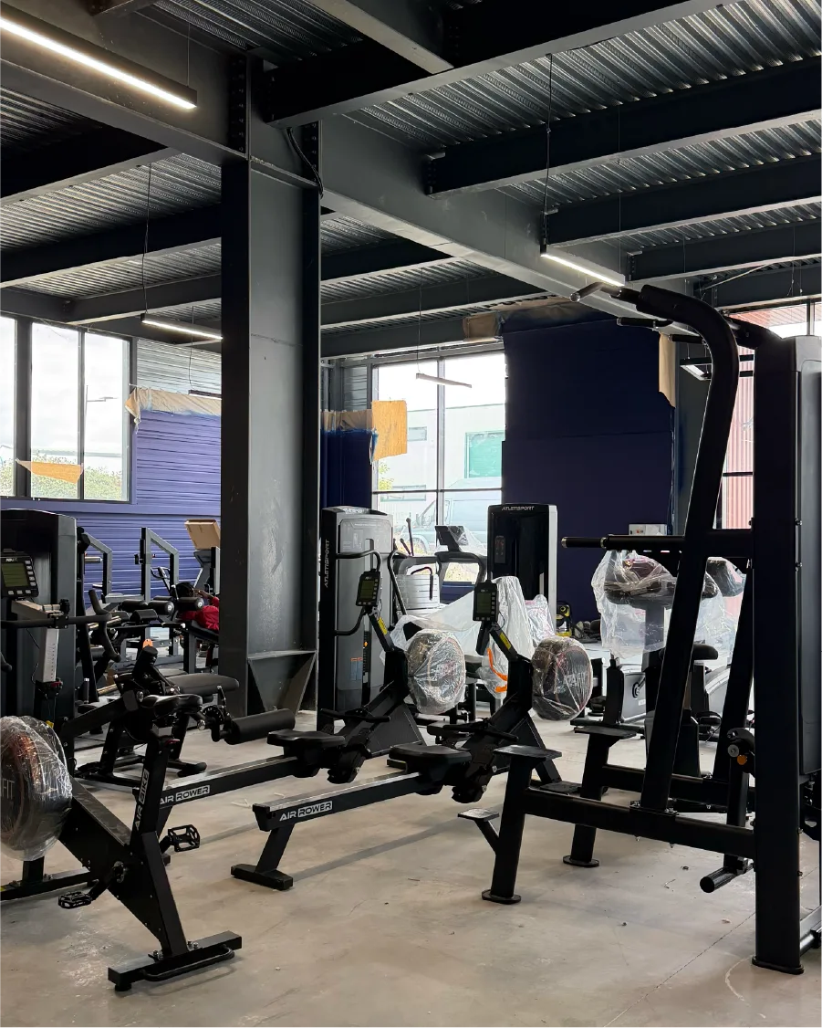 Montage et mise en service par les équipes Atletisport