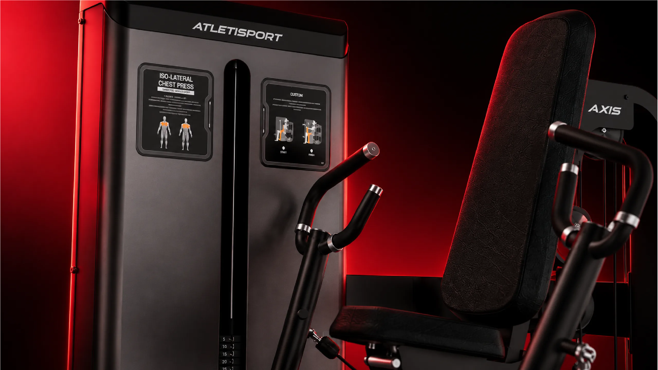 Machine de musculation guidée Atletisport