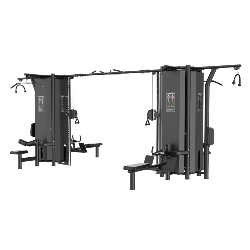 8 Stack Multi-Station RE-FIT+23 RE-FIT+24 OPT RE-FIT+23, machine de musculation guidée Atletisport