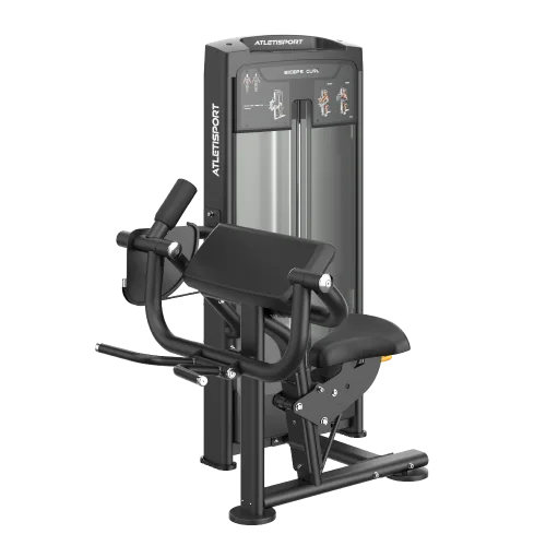 Biceps Curl RE-FIT+06B, machine de musculation guidée Atletisport