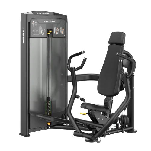 Chest press RE-FIT+01, machine de musculation guidée Atletisport