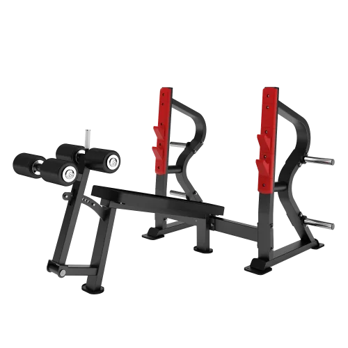 Decline Bench Press DH-FOR 28, machine à disques Atletisport