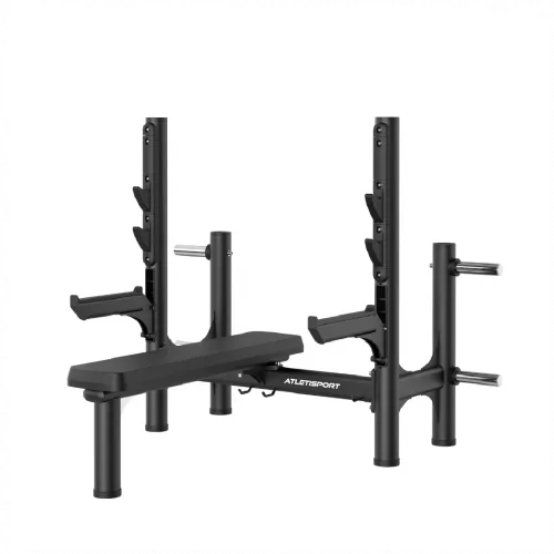 Flat Olympic Bench RE-FIT-L04, banc ou rack Atletisport