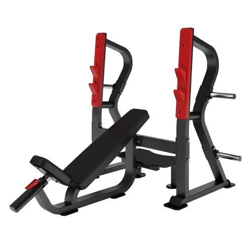Incline Bench Press DH-FOR 27, machine à disques Atletisport