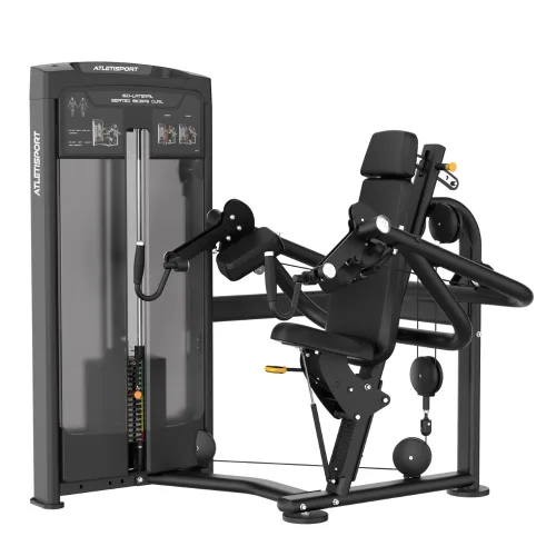 ISO-Lateral Seated Biceps Curl RE-FIT+31, machine de musculation guidée Atletisport