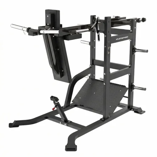 Pendulum Squat DH-FOR33, machine à disques Atletisport