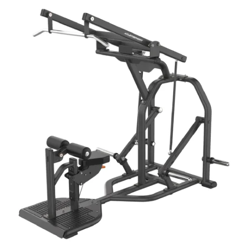Seated Front Pulldown IMPACT 026, machine à disques Atletisport