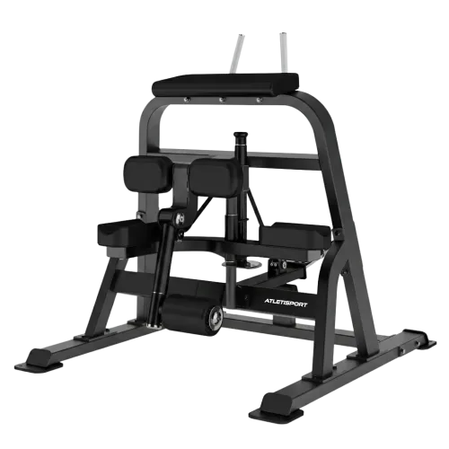 Standing Leg Curl DH-FOR 18, machine à disques Atletisport