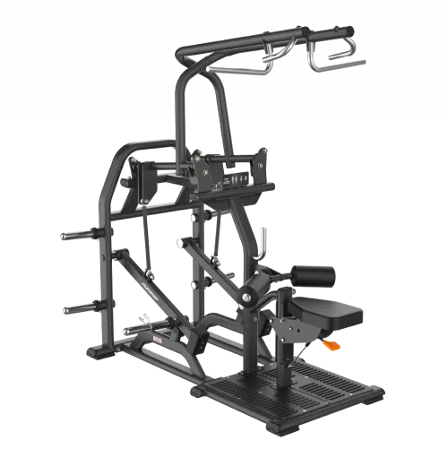 Tirage vertical assis circulaire IMPACT 037, machine à disques Atletisport