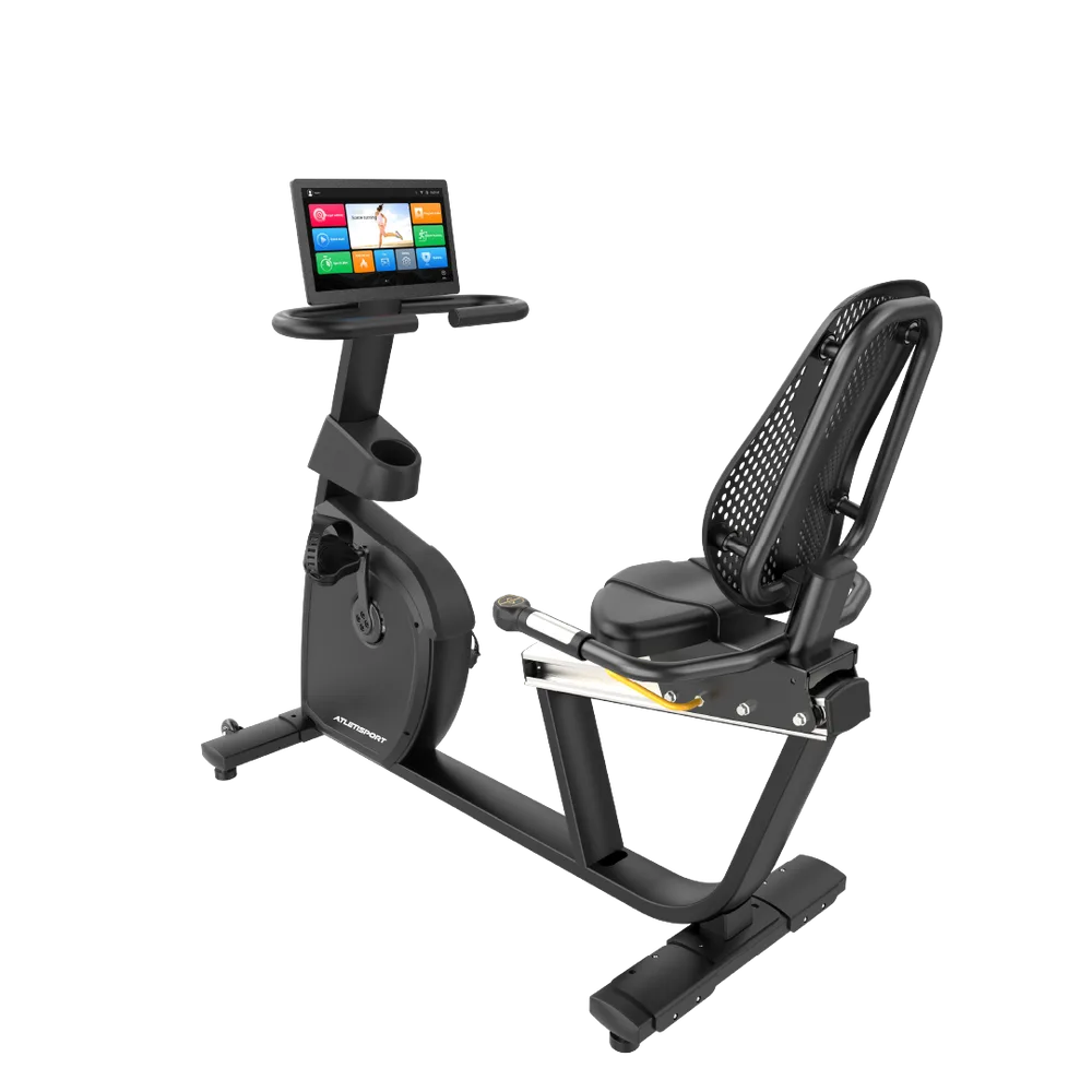 Vélo Semi-allongé A-RR7-TV, Cardio AtletiPulse Atletisport