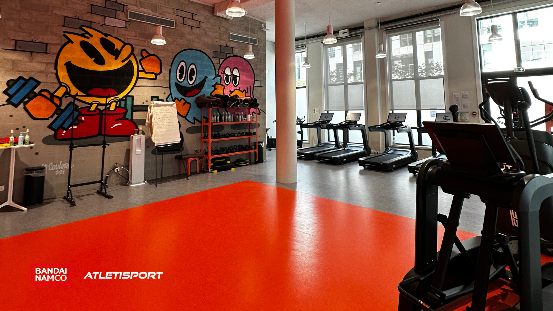 Bandai namco salle de fitness Atletisport